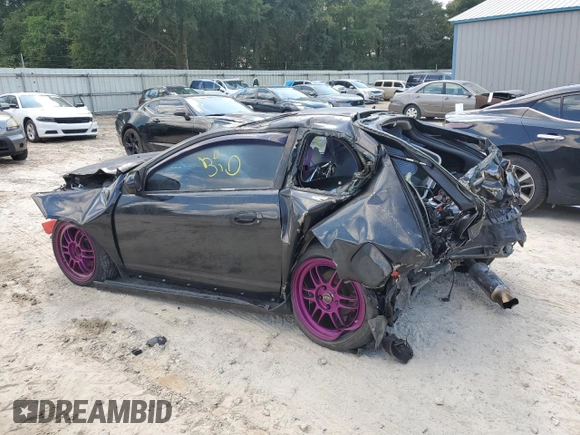 2006 Acura RSX Type-S Leather with VIN JH4DC53096S015433, listed as a Copart auction lot 72199524 with 0 mi miles and Salvage Title. Bid and sale history available at carsss.com. Image 2.