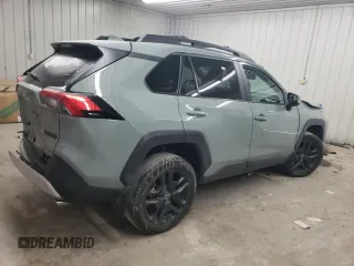 2023 Toyota RAV4 Adventure with VIN 2T3J1RFV4PW407477, listed as a Copart auction lot 89054295 with 27,389 mi miles and Salvage Title. Bid and sale history available at carsss.com. Image 3.