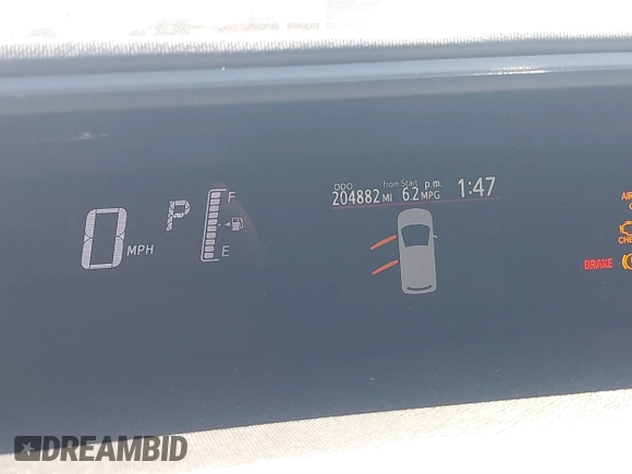 2016 Toyota Prius One with VIN JTDKDTB37G1117861, listed as a IAAI auction lot 41881771 with 204,882 mi miles and . Bid and sale history available at DreamBid. Image 15.