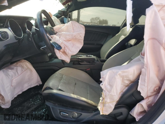 2015 Ford Mustang EcoBoost with VIN 1FA6P8TH0F5339753, listed as a Copart auction lot 46123435 with 116,292 mi miles and Salvage Title. Bid and sale history available at DreamBid. Image 7.