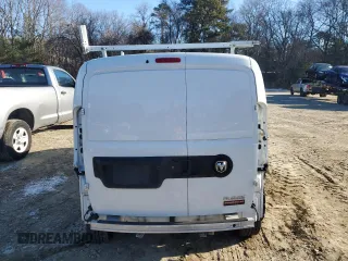 2022 Ram ProMaster City Wagon with VIN ZFBHRFAB0N6X02595, listed as a Copart auction lot 88313535 with 0 mi miles and Salvage Title. Bid and sale history available at carsss.com. Image 6.