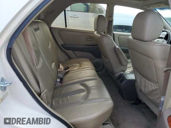 1999 Lexus RX 300 with VIN JT6HF10U7X0009824, listed as a Copart auction lot 52953135 with 180,006 mi miles and Salvage Title. Bid and sale history available at DreamBid. Image 11.