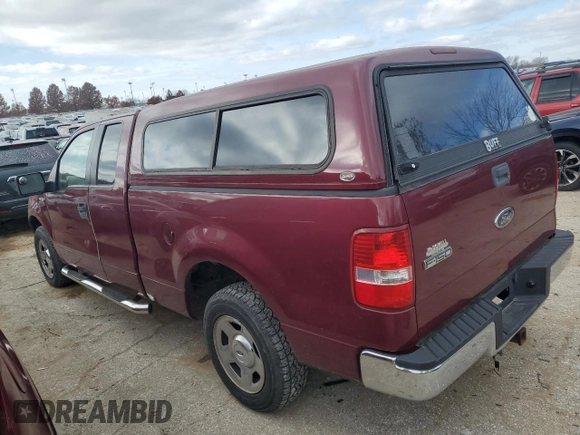2005 Ford F-150 XL with VIN 1FTPX12595KD30384, listed as a Copart auction lot 77244603 with 170,086 mi miles and Salvage title. Bid and sale history available at DreamBid. Image 2.