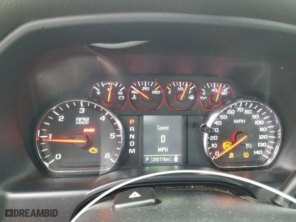 2015 Chevrolet Silverado 1500 Work Truck with VIN 1GCVKPEH8FZ313051, listed as a Copart auction lot 87912825 with 250,776 mi miles and Salvage Title. Bid and sale history available at carsss.com. Image 9.
