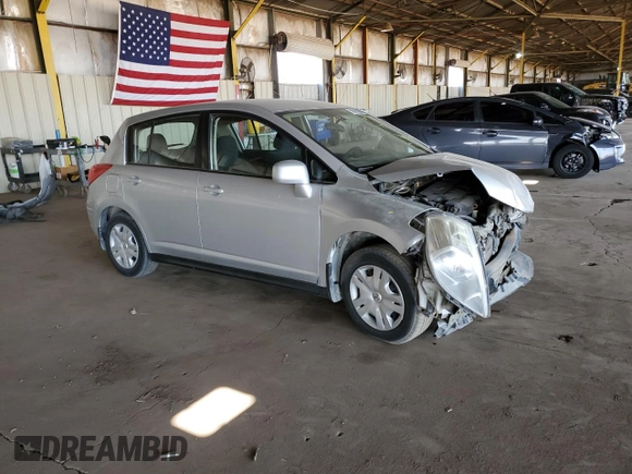 2011 Nissan Versa S with VIN 3N1BC1CP8BL494485, listed as a Copart auction lot 52093205 with 162,182 mi miles and Salvage Title. Bid and sale history available at DreamBid. Image 4.