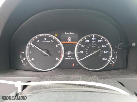 2016 Acura RDX Advance Pkg with VIN 5J8TB4H77GL802510, listed as a Copart auction lot 79634384 with 135,487 mi miles and Salvage Title. Bid and sale history available at carsss.com. Image 9.