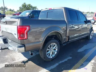 2015 Ford F-150 XL with VIN 1FTEW1CG8FFC63443, listed as a IAAI auction lot 40297438 with 134,713 mi miles. Bid and sale history available at carsss.com. Image 4.