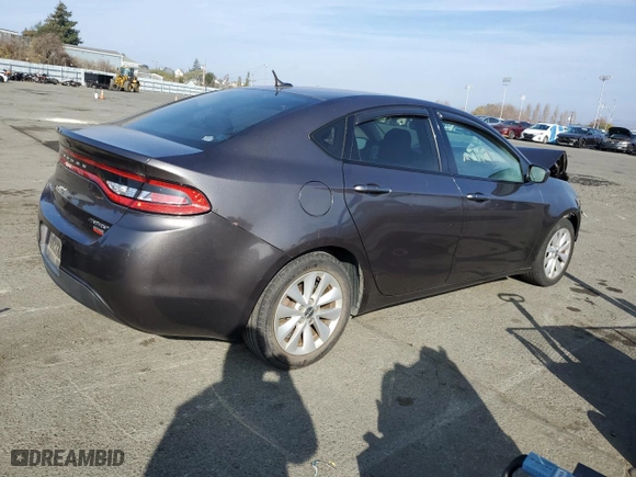 2015 Dodge Dart Aero with VIN 1C3CDFDH8FD126651, listed as a Copart auction lot 84438954 with 133,937 mi miles and Clean Title. Bid and sale history available at carsss.com. Image 3.