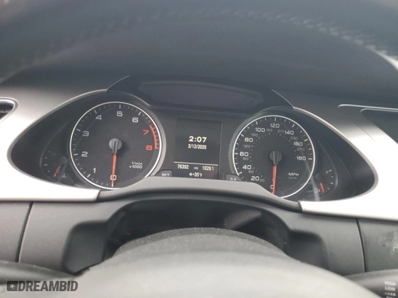 2010 Audi A4 2.0T Premium Plus with VIN WAUFFAFL6AN051102, listed as a Copart auction lot 44946785 with 76,392 mi miles and Salvage Title. Bid and sale history available at carsss.com. Image 9.