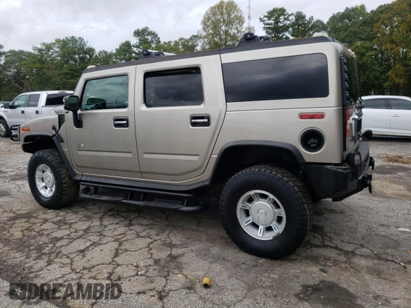2003 Hummer H2 with VIN 5GRGN23U73H147303, listed as a Copart auction lot 72598604 with 0 mi miles and Clean Title. Bid and sale history available at carsss.com. Image 2.