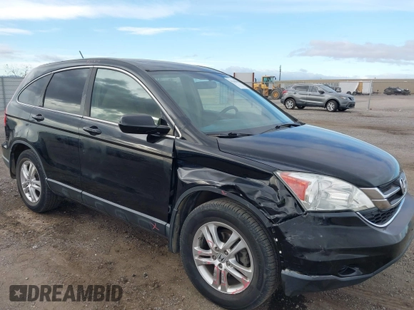2011 Honda CR-V EX-L with VIN 5J6RE3H77BL021340, listed as a IAAI auction lot 41208898 with 153,096 mi miles. Bid and sale history available at carsss.com. Image 1.