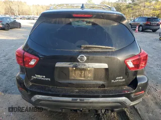 2020 Nissan Pathfinder Platinum with VIN 5N1DR2DM5LC610958, listed as a Copart auction lot 88082685 with 109,633 mi miles and Salvage Title. Bid and sale history available at carsss.com. Image 6.