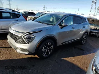 2024 Kia Sportage EX with VIN KNDPV3DF0R7270754, listed as a Copart auction lot 46617865 with 34,510 mi miles and Salvage Title. Bid and sale history available at carsss.com. Image 1.