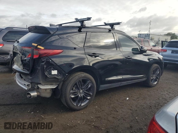 2020 Acura RDX w/A-Spec Pkg with VIN 5J8TC2H61LL032260, listed as a Copart auction lot 51280765 with 88,568 mi miles and Salvage title. Bid and sale history available at DreamBid. Image 3.