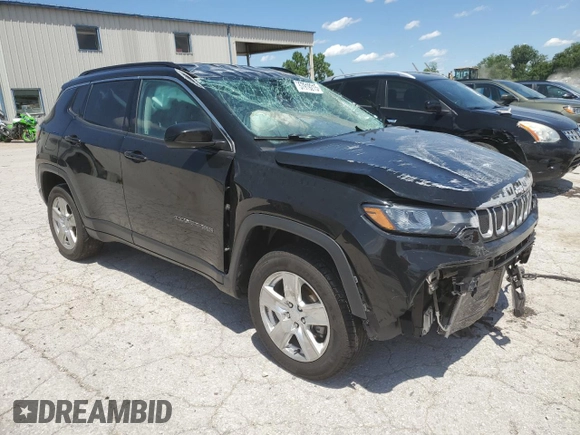 2022 Jeep Compass Latitude с VIN 3C4NJDBB2NT113273, выставлен на аукционе Copart как лот 57919215 с пробегом 57 901 миль миль и Списание • Salvage title. История ставок и продаж доступна на DreamBid. Изображение 4.