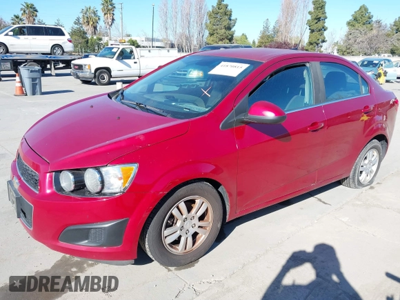 2013 Chevrolet Sonic LT with VIN 1G1JC5SB2D4115715, listed as a IAAI auction lot 41870815 with 137,786 mi miles and . Bid and sale history available at DreamBid. Image 6.