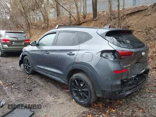 2019 Hyundai Tucson Ultimate with VIN KM8J3CAL0KU020133, listed as a IAAI auction lot 41856333 with 93,772 mi miles. Bid and sale history available at carsss.com. Image 3.