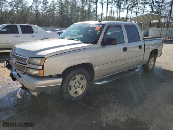 2006 Chevrolet Silverado 1500 LT1 with VIN 2GCEC13T761173715, listed as a Copart auction lot 48378725 with 219,494 mi miles and Salvage Title. Bid and sale history available at carsss.com. Image 1.