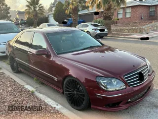 2003 Mercedes-Benz S with VIN WDBNG76J93A337922, listed as a Copart auction lot 55943475 with 135,103 mi miles and Clean Title. Bid and sale history available at DreamBid. Image 1.