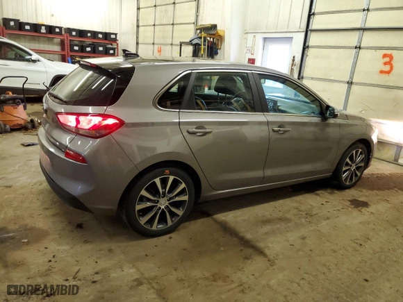 2020 Hyundai Elantra GT with VIN KMHH35LE8LU127294, listed as a Copart auction lot 44122104 with 15,093 mi miles. Bid and sale history available at carsss.com. Image 3.
