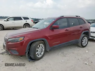 2020 Jeep Cherokee Latitude with VIN 1C4PJLCBXLD548174, listed as a Copart auction lot 53548805 with 90,578 mi miles and Salvage title. Bid and sale history available at DreamBid. Image 1.