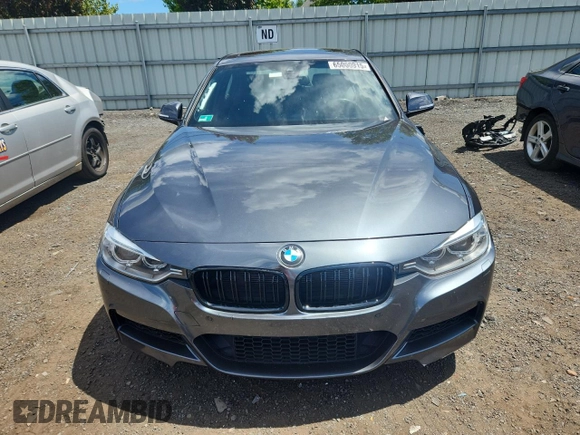 2014 BMW 3 Series 335i xDrive with VIN WBA3B9C58EJ466051, listed as a Copart auction lot 65060915 with Not provided miles and Salvage title. Bid and sale history available at DreamBid. Image 5.