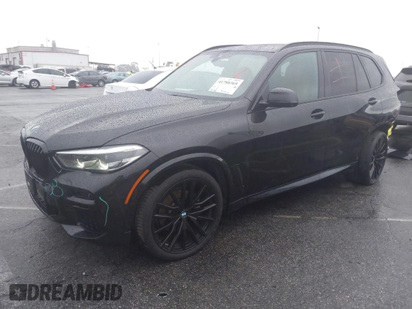 2022 BMW X5 sDrive40i with VIN 5UXCR4C08N9M23772, listed as a IAAI auction lot 41788369 with 33,198 mi miles. Bid and sale history available at carsss.com. Image 18.
