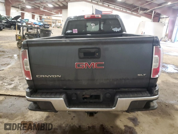 2017 GMC Canyon 4WD SLT with VIN 1GTP6DE10H1172007, listed as a Copart auction lot 85945934 with 117,501 mi miles and Clean Title. Bid and sale history available at carsss.com. Image 6.