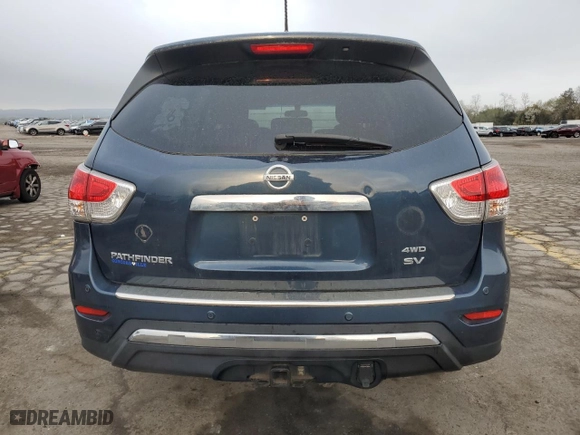 2014 Nissan Pathfinder S with VIN 5N1AR2MM6EC683780, listed as a Copart auction lot 53551405 with 134,840 mi miles and Clean Title. Bid and sale history available at carsss.com. Image 6.