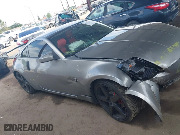 2006 Nissan 350Z Grand Touring with VIN JN1AZ34D56M310867, listed as a IAAI auction lot 42053867 with 215,514 mi miles. Bid and sale history available at carsss.com. Image 13.