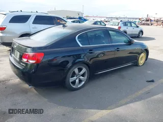 2007 Lexus GS 350 with VIN JTHBE96S270020606, listed as a IAAI auction lot 42099127 with 154,341 mi miles. Bid and sale history available at carsss.com. Image 4.