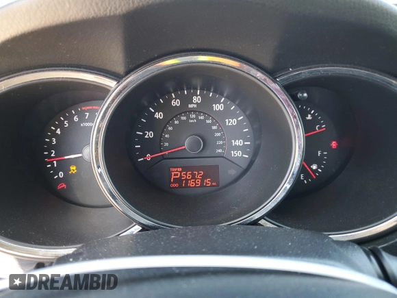 2013 Kia Sorento LX with VIN 5XYKT4A20DG368444, listed as a Copart auction lot 47887985 with 116,915 mi miles and Salvage Title. Bid and sale history available at carsss.com. Image 9.