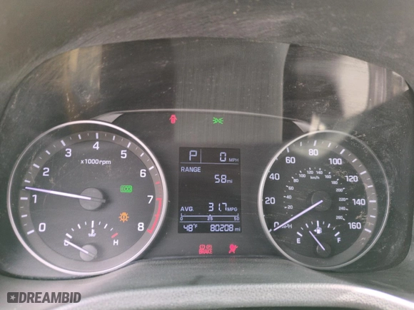 2018 Hyundai Elantra SE with VIN 5NPD74LF6JH399604, listed as a Copart auction lot 49865305 with 80,208 mi miles and Salvage Title. Bid and sale history available at carsss.com. Image 9.