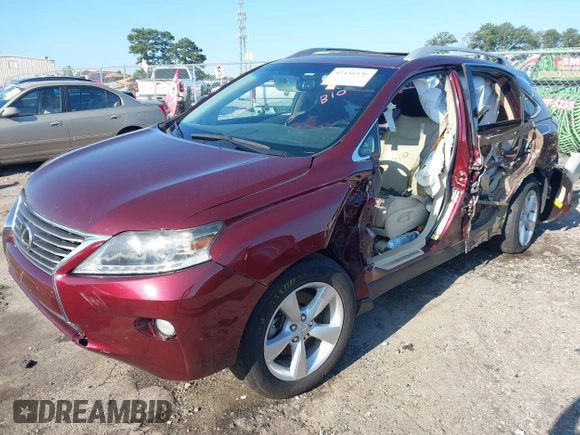 2013 Lexus RX 350 with VIN 2T2BK1BA1DC186041, listed as a IAAI auction lot 42436436 with Not provided miles and . Bid and sale history available at DreamBid. Image 2.