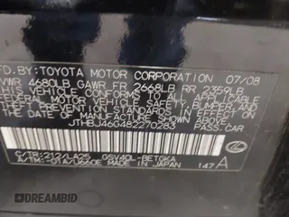 2008 Lexus ES 350 with VIN JTHBJ46G482270283, listed as a IAAI auction lot 42174180 with 286,277 mi miles. Bid and sale history available at carsss.com. Image 9.