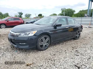 2016 Honda Accord Sport z VIN 1HGCR2F58GA243630, wystawiony jako Copart lot #58799745 z przebiegiem 192 421 mil mil oraz Szkoda całkowita • Salvage title. Historia ofert i sprzedaży dostępna na DreamBid. Obrazek 1.