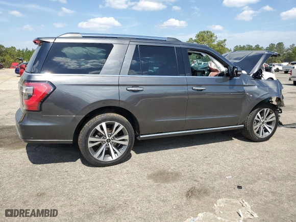 2021 Ford Expedition Limited with VIN 1FMJU2AT1MEA78465, listed as a Copart auction lot 49107515 with NaN miles and Salvage Title. Bid and sale history available at carsss.com. Image 3.