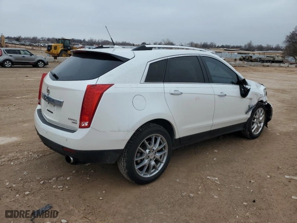2014 Cadillac SRX Performance Collection with VIN 3GYFNCE32ES657408, listed as a Copart auction lot 46994195 with 117,258 mi miles and Salvage Title. Bid and sale history available at carsss.com. Image 3.