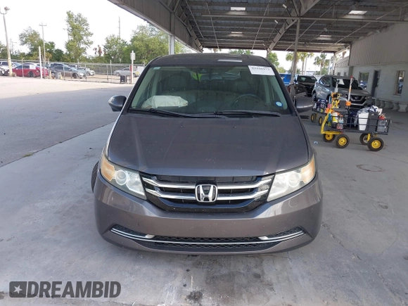 2016 Honda Odyssey EX-L with VIN 5FNRL5H69GB043574, listed as a IAAI auction lot 42166972 with 116,240 mi miles and . Bid and sale history available at DreamBid. Image 12.