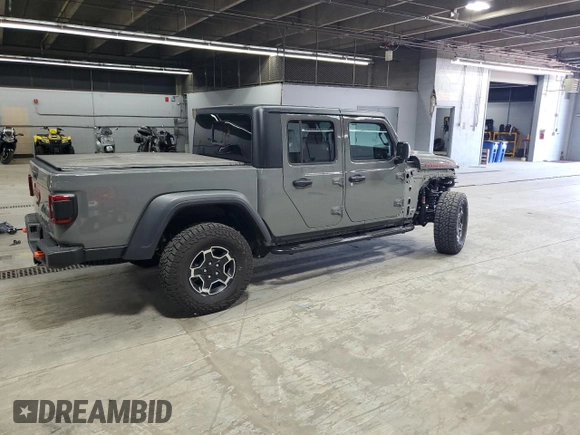 2023 Jeep Gladiator Mojave with VIN 1C6JJTEG0PL538805, listed as a Copart auction lot 53803475 with 11,645 mi miles and Salvage title. Bid and sale history available at DreamBid. Image 3.