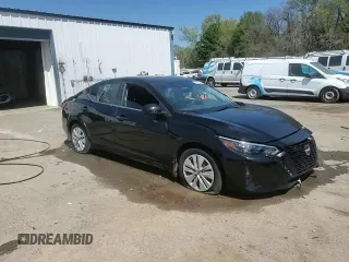 2024 Nissan Sentra S with VIN 3N1AB8BV1RY279812, listed as a Copart auction lot 50597575 with 18,585 mi miles and Salvage title. Bid and sale history available at DreamBid. Image 13.
