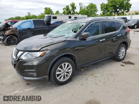 2017 Nissan Rogue SV with VIN KNMAT2MV9HP575486, listed as a Copart auction lot 58192295 with 102,343 mi miles and Clean title. Bid and sale history available at DreamBid. Image 1.