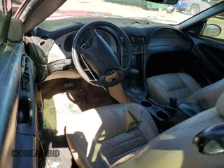 2001 Ford Mustang GT Deluxe with VIN 1FAFP45X21F124584, listed as a Copart auction lot 54274484 with 108,110 mi miles and Salvage Title. Bid and sale history available at carsss.com. Image 8.