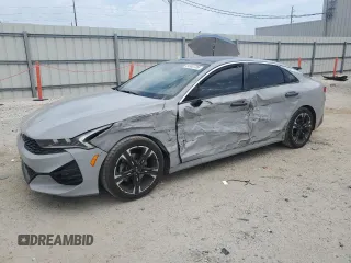 2022 Kia K5 GT-Line z VIN 5XXG64J22NG136477, wystawiony jako Copart lot #54982705 z przebiegiem 70 360 mil mil oraz Nie do naprawy • Non repairable. Historia ofert i sprzedaży dostępna na DreamBid. Obrazek 1.