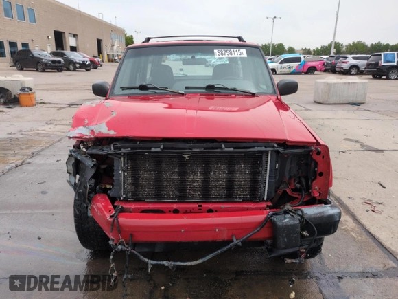 1999 Jeep Cherokee Sport with VIN 1J4FF68S2XL648735, listed as a Copart auction lot 58758115 with 252,248 mi miles and Salvage title. Bid and sale history available at DreamBid. Image 5.