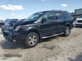 2008 Honda Pilot EX-L with VIN 5FNYF18768B006889, listed as a Copart auction lot 57308865 with 242,313 mi miles and Clean title. Bid and sale history available at DreamBid. Image 1.