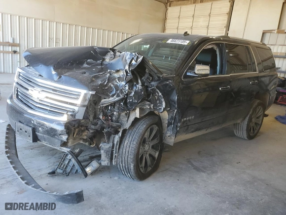 2015 Chevrolet Tahoe LTZ with VIN 1GNSCCKC1FR107904, listed as a Copart auction lot 46623105 with 191,793 mi miles and Salvage Title. Bid and sale history available at carsss.com. Image 1.
