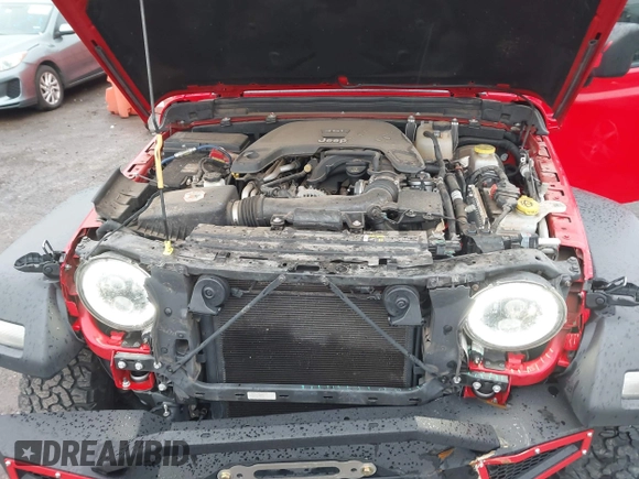 2020 Jeep Wrangler Sport S z VIN 1C4GJXAG8LW266464, wystawiony jako IAAI lot #41958375 z przebiegiem 57 139 mil mil oraz . Historia ofert i sprzedaży dostępna na DreamBid. Obrazek 10.
