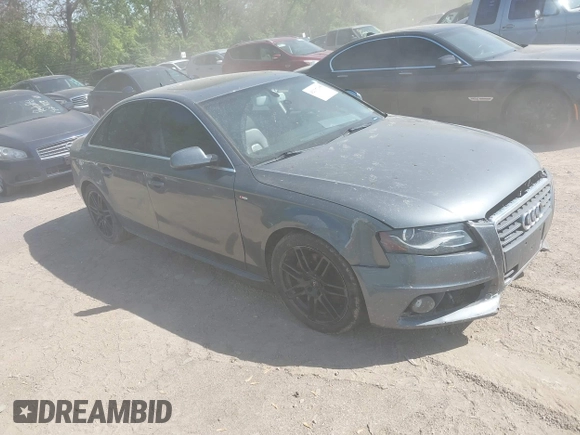 2012 Audi A4 2.0T Premium Plus with VIN WAUFFAFL3CN016553, listed as a IAAI auction lot 42137165 with 131,409 mi miles. Bid and sale history available at carsss.com. Image 1.