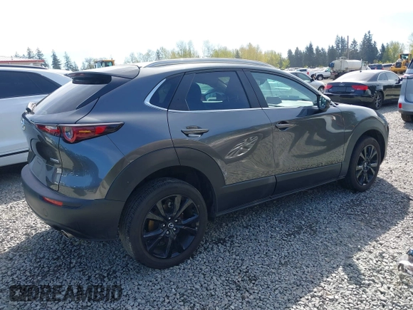 2024 Mazda CX-30 2.5 S Select Sport with VIN 3MVDMBBMXRM645958, listed as a IAAI auction lot 42004737 with 6,366 mi miles. Bid and sale history available at carsss.com. Image 4.